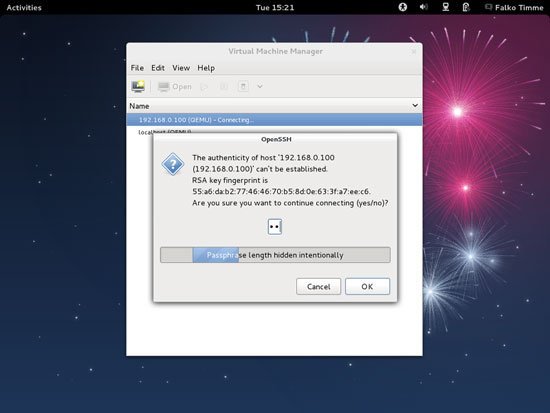 подключение